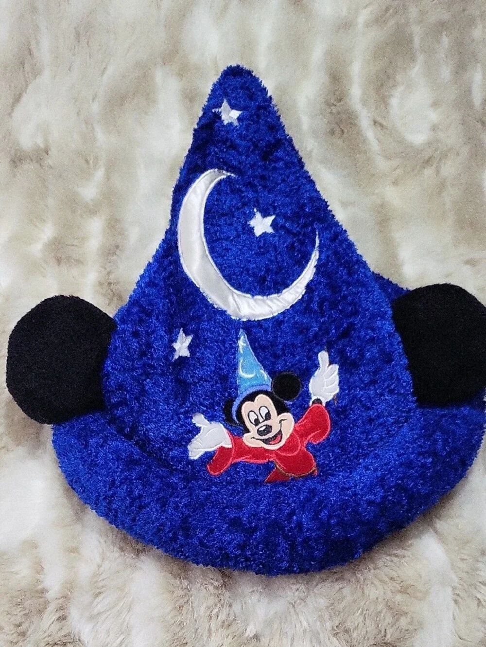 Disney Royal Blue Sorcerer Mickey Mouse Kids Hat